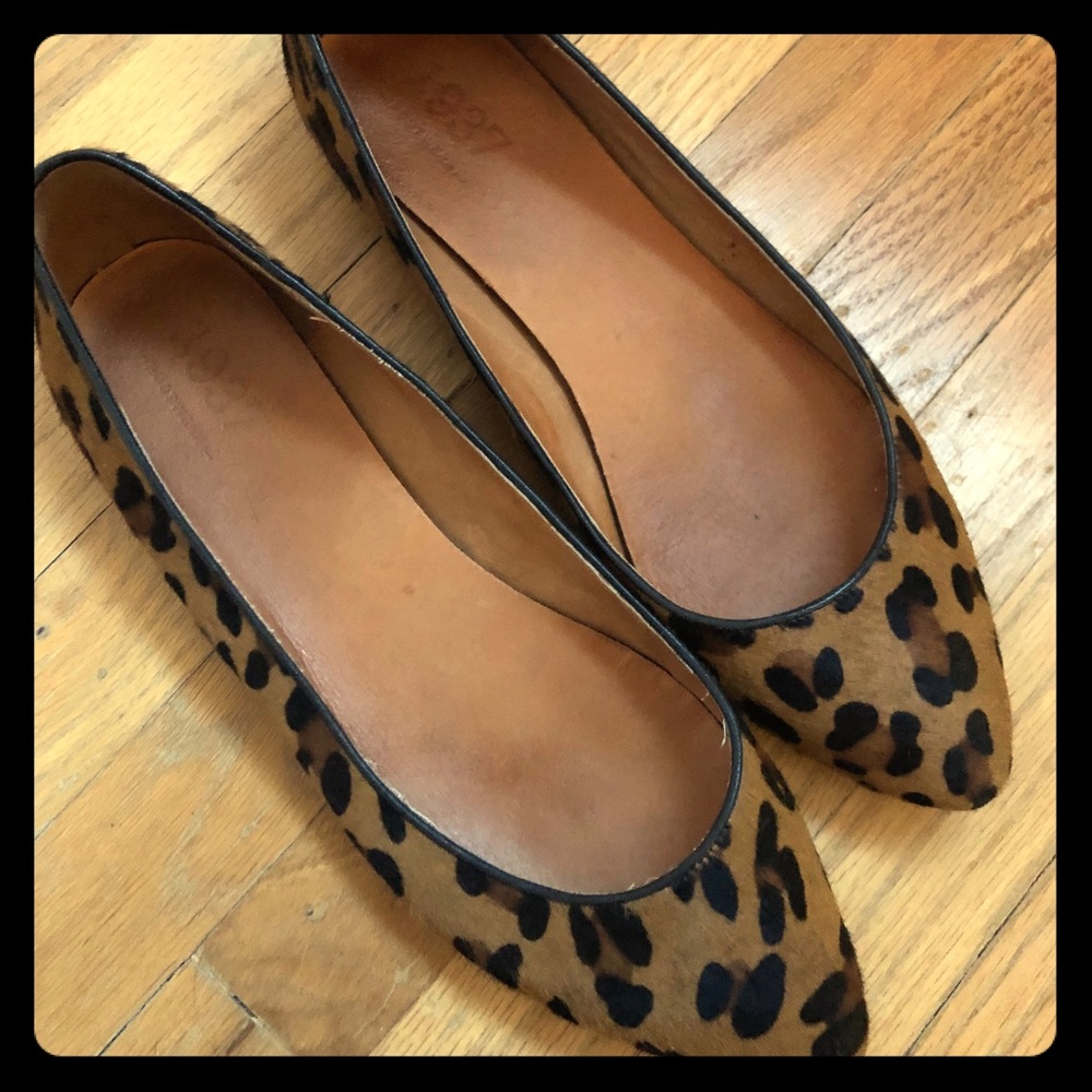 Madewell 1937 Leopard print flats